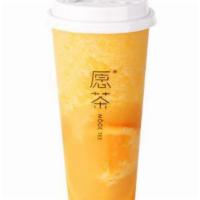 Orange Yakult 鲜橙多多 · With fresh orange and yakult. 由一整块新鲜可口的甜橙与健康甜甜的养乐多制成. 168-264 Cal.