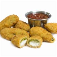 Jalapeño Cheese Poppers · Homemade Jalapeño Poppers with cheese.