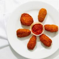 Jalapeno Poppers · Six pieces.