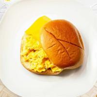 Egg And Cheese Sandwich · Your choice of eggs and cheddar cheese served on your choice of bread.