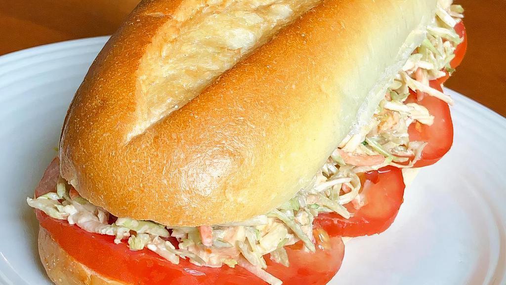 Chicken Salad Hero · Made fresh daily on premises. Choose a hero or a plate with lettuce and tomato.