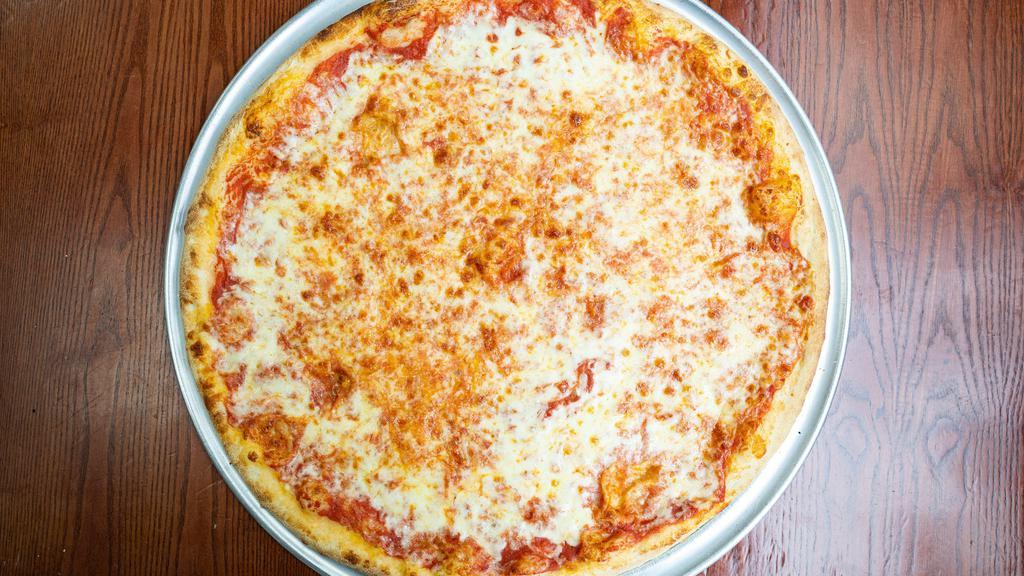 Picasso'S Traditional Pizza · Home-made pizza dough covered with San Marzano tomato sauce and topped with creamy mozzarella cheese and blend of robust Italian cheeses.