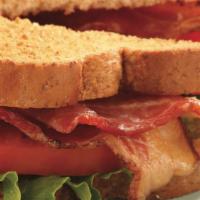 Blt · Bacon, lettuce and tomato.