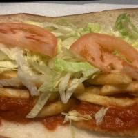 Fat Darrell · chicken fingers, mozzarella sticks, French fries, our delicious made from scratch marinara s...