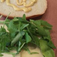 Italian Salami Sandwich · Swiss cheese, Dijon mustard, scallion aioli and arugula. Made to order and can be press toas...