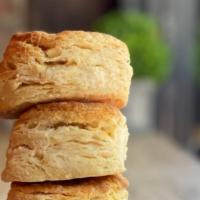 Plain Biscuit · One of signature homemade brown butter biscuits.