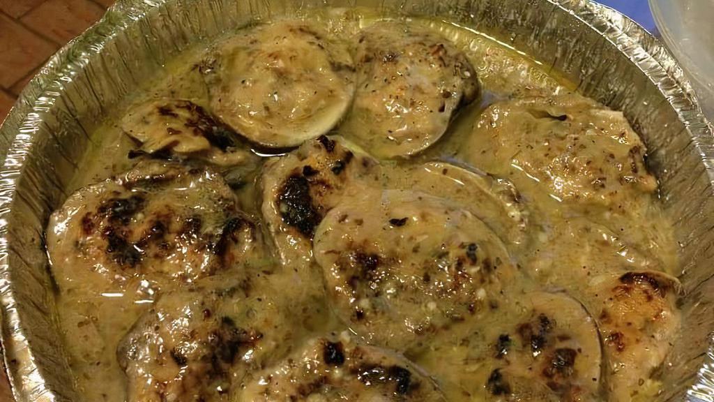 Baked Clams · Cooked in an oven.