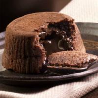Chocolate Souffle · Moist chocolate cake with a heart of creamy rich chocolate