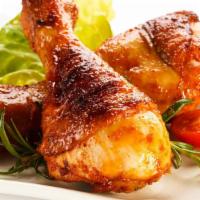 Bbq Chicken Wings · Pub-style bbq wings with our double fry method.
