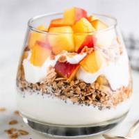 Fresh Low-Fat Parfait (16 Oz) · Delicious Low-Fat Parfait made with fresh fruits and granola.