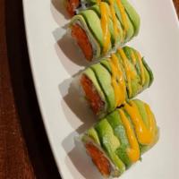 Passion Roll · Spicy crunch tuna topped w/ avocado.