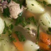 Chicken Soup · with potato & carrots