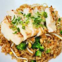 Grilled Chicken Fried Rice · 