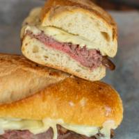#130. Lioni'S Brooklyn Italian Cheese Steak · Home made roastbeef, onions, prosciutto di Parma and white American cheese Melted to perfect...