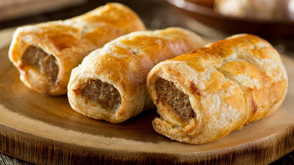 The Sausage Roll · Our fresh, made daily pizza dough rolled around Italian sausage and mozzarella cheese and baked until golden brown.