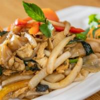 Basil Sauce · Hot. A true classic. It's one of the most popular thai street food dishes. Stir fried spicy ...