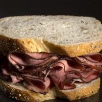 Hot Juicy Pastrami Sandwich · Spicy, Tends to be Fatty.