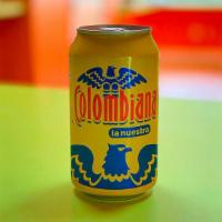 Soda Colombiana · Can of Colombian soda.