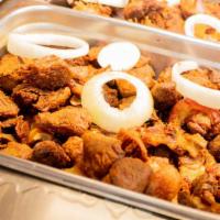 Fried Pork (Griot) With Fried Plantain · 