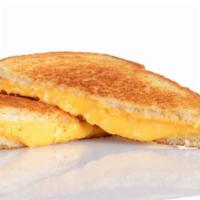 The American Grilled Cheese · Exquisite grilled sandwich with american cheese.