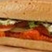 Buffalo Chicken Sub · Made with Buffalo sauce, topped with bleu cheese, lettuce and tomatoes.