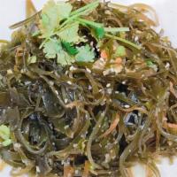 Sca12. Seaweed With Minced Garlic 蒜蓉海帶  · 