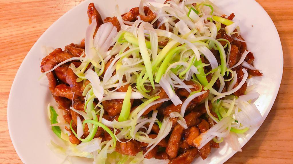 Shredded Pork In Peking Sauce (Dinner) · 