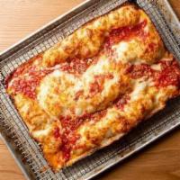 Square Cheese Pizza · Our Square Dough with a variety of cheeses and tomato sauce