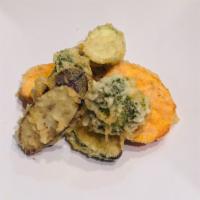 Vegetable Tempura · Deep-fried vegetable.