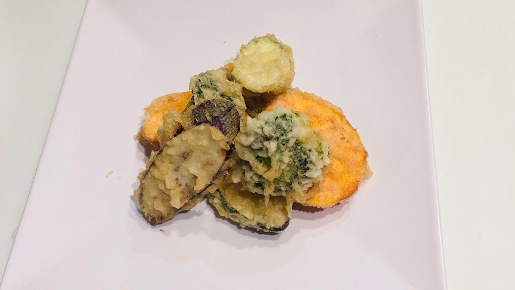 Vegetable Tempura · Deep-fried vegetable.