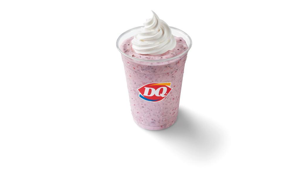 Raspberry Chip Shake (Large)   · Real raspberries blended with choco confetti chips, real milk, and our world-famous vanilla.
