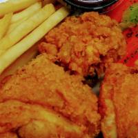 Fried Chicken & Fries Combobo · 