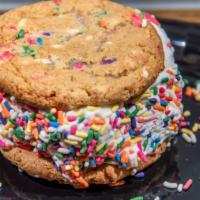 Birthday Cake 4 Pack · 4 ready to eat Birthday Cake Ice Cream Sandwiches that are made of:
-Birthday Cake Cookies
-...