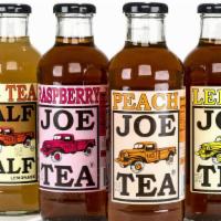 Joe'S Iced Tea · Please specify Flavor:
Regular Lemon Sweetened
Joe's Lemonade
Joe's Raspberry Tea
Joe's Half...