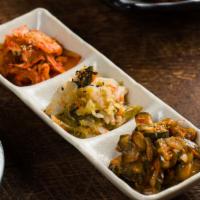 Kimchi Trio · Selection of 3 types of Mokbar's signature kimchi.
