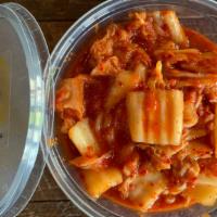 Kimchi (4 Oz) · Selection of 1 type of Mokbar's signature kimchi.