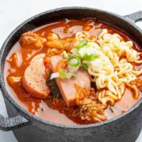Kimchi Stew · Kimchi soup with vegetables, tofu, and PORK