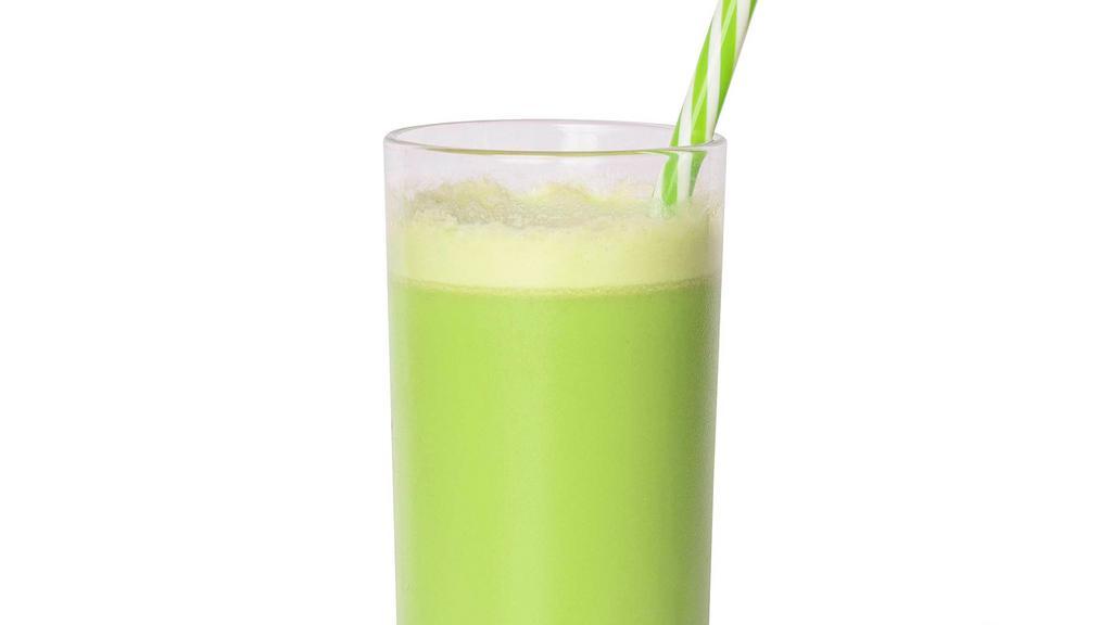Go Green Juice · A refreshing combination of kale, spinach, cucumber, green apple, lemon, and ginger.