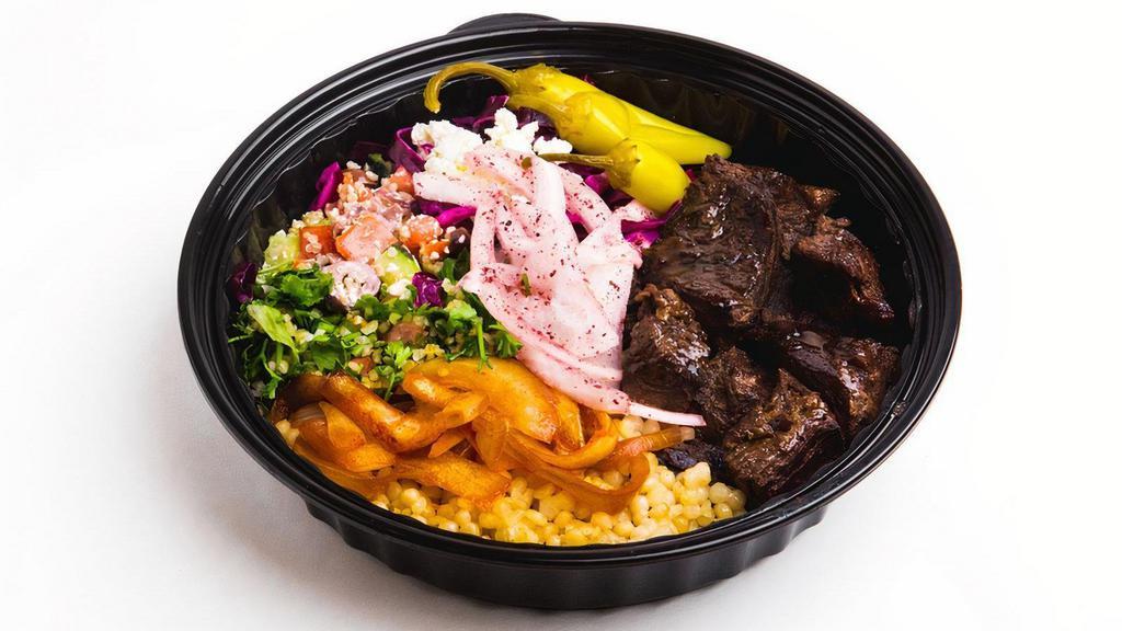 Steak Mini Bowl · Succulent steak from our taboon oven.