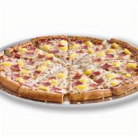 Hawaiian Pizza (Large) · Ham and pineapples.