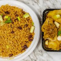 Chicken Curry With  Fried Rice  · 