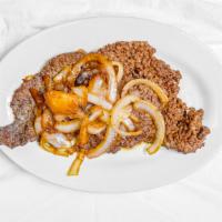 Steak With Onion/ Bistec Encebollado · 