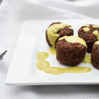 Falafel · Four pieces. Served with tahini sauce.