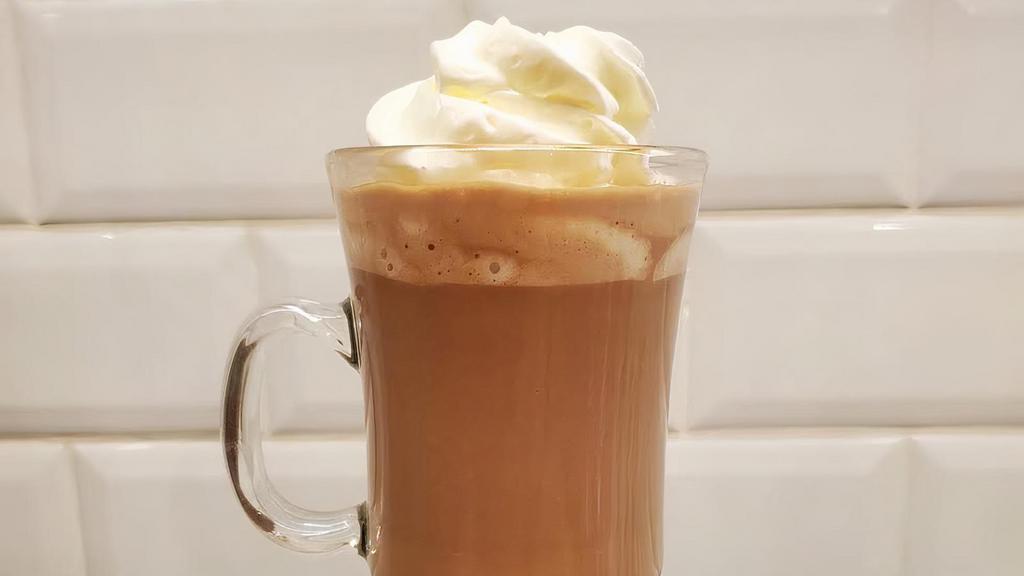 Hot Chocolate · Milk, 3 Blends of Chocolate, Whip Cream