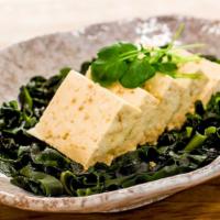 Tofu & Seaweed · Ginger ponzu and soy.