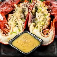1 ½ Lb. Steamed Maine Lobster · Miso butter.