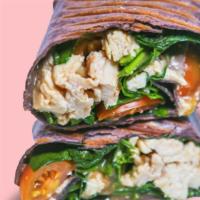 Popeye Wrap · Panini Pressed Grilled chicken, spinach, feta cheese, with Balsamic Vinaigrette.