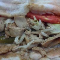 Chicken Kabab Sandwich · Charbroiled marinated chicken breast.