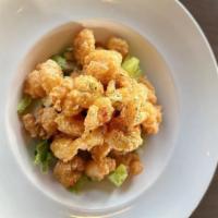 Rock Shrimp Tempura · Fried small shrimp with special sauce