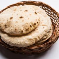 Roti (2 Piece) · Fresh made grill cooked thin flatbread.